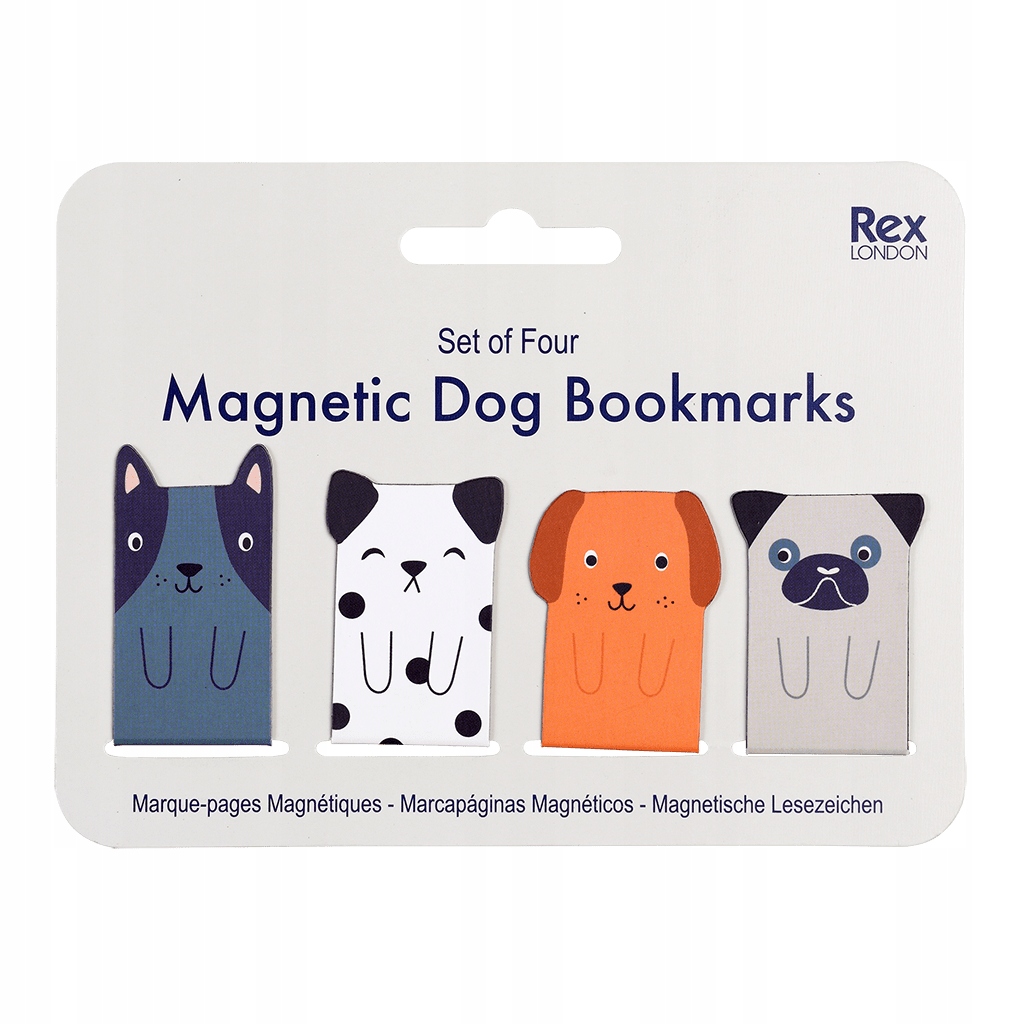 

Rex London Magnetyczne zakładki do książki Psy