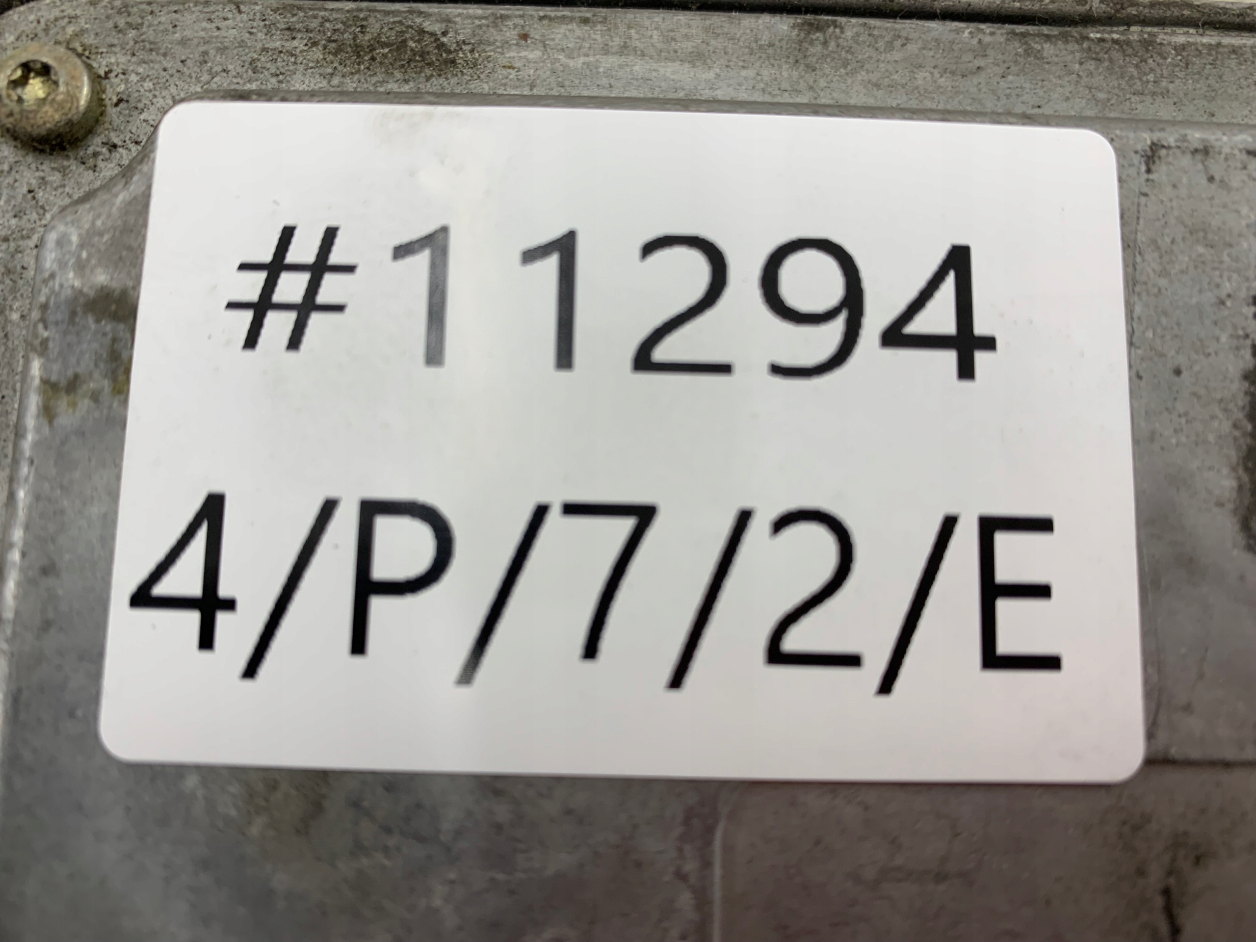 VW GOLF IV 1.4 control unit of the engine 036906014AB