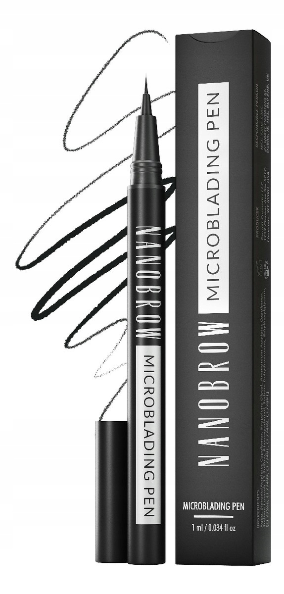 Nanobrow Microblading pen – precizní tužka na obočí espresso