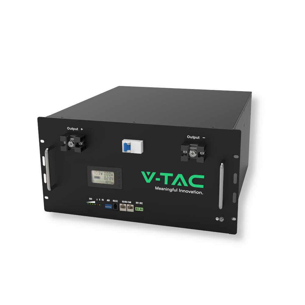 V-tac Zásobník energie 9.6kWh 48V 200Ah LiFePO4 rack VT-48200B