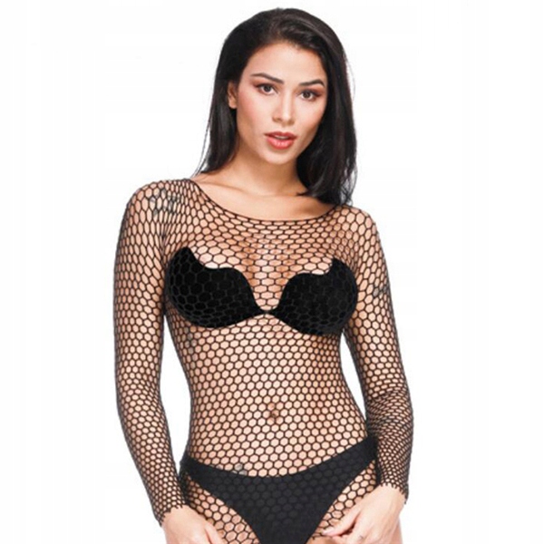 

Bluzka bodystocking Kabaretkowa z oczkami z Siatki