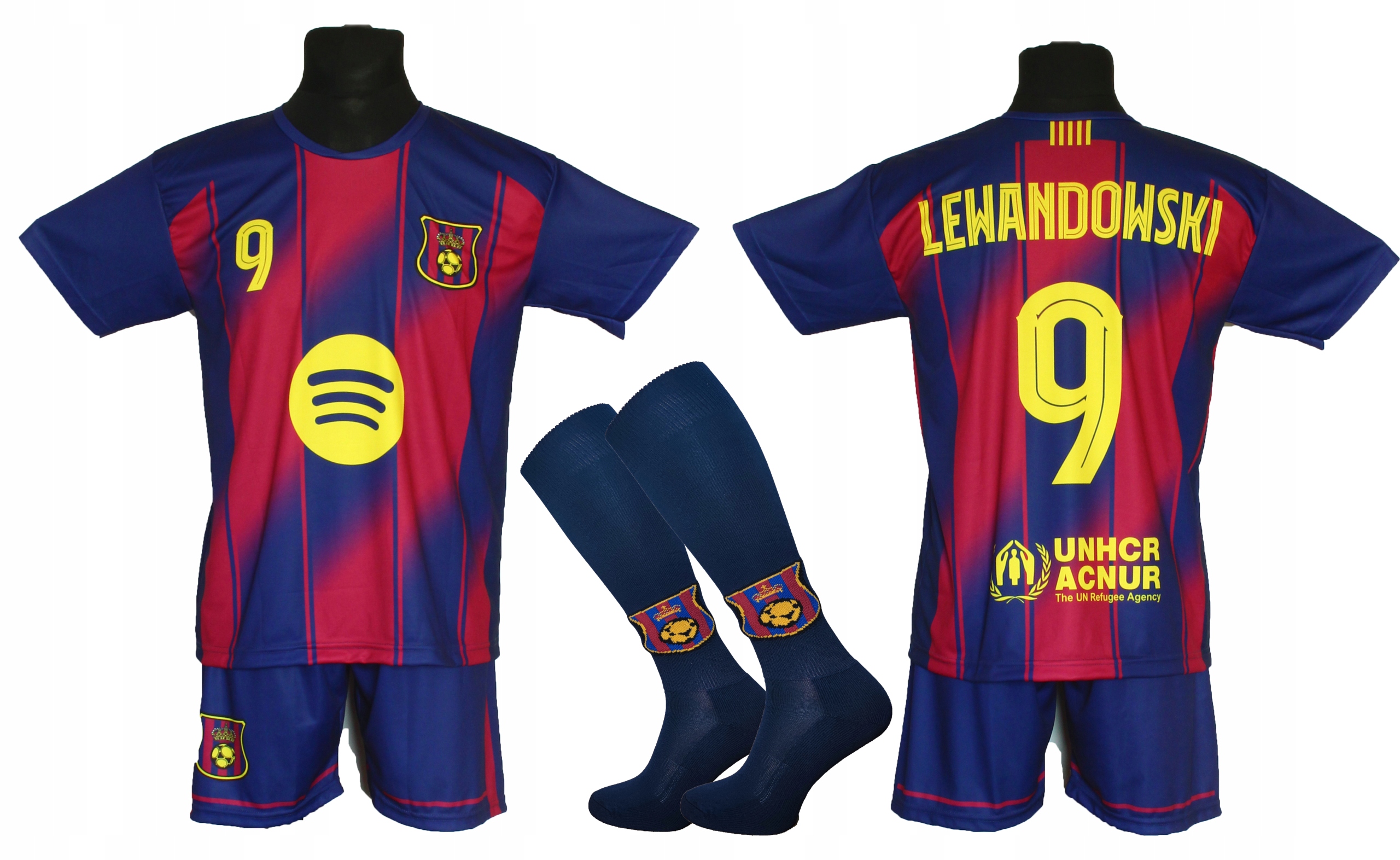 Lewandowski komplet strój piłkarski Bg 128
