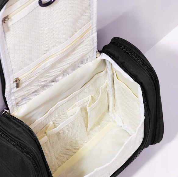 KOSMETYCZKA WISZĄCA PODRÓŻNA Z HACZYKIEM CZARNA XL Marka inna marka