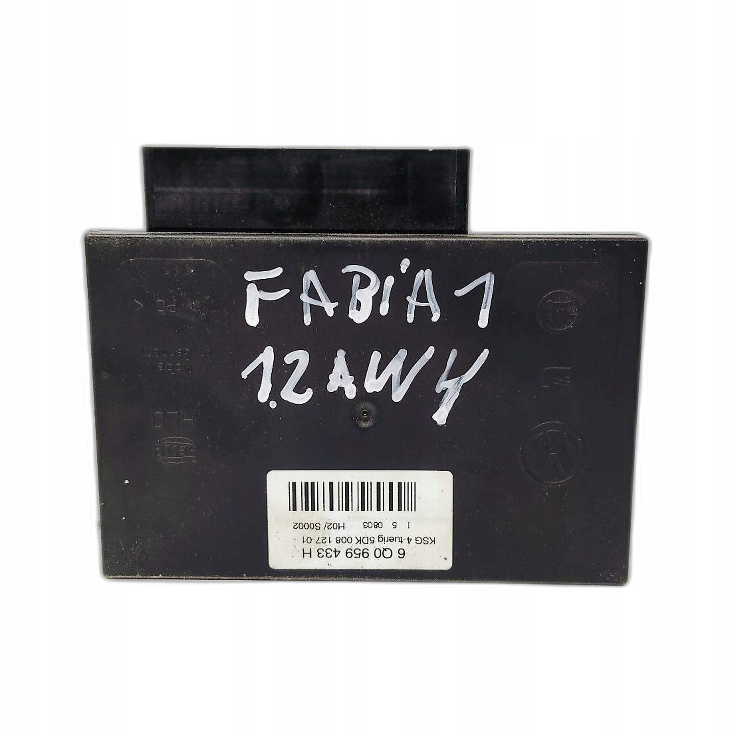 Unité commande confort SKODA Fabia et 1.2 AWY 6Q0959433H
