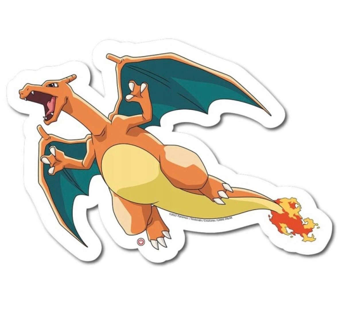 Pokémon Led stojací lampa nástěnná lampa Charizard 37,8 x 26 cm