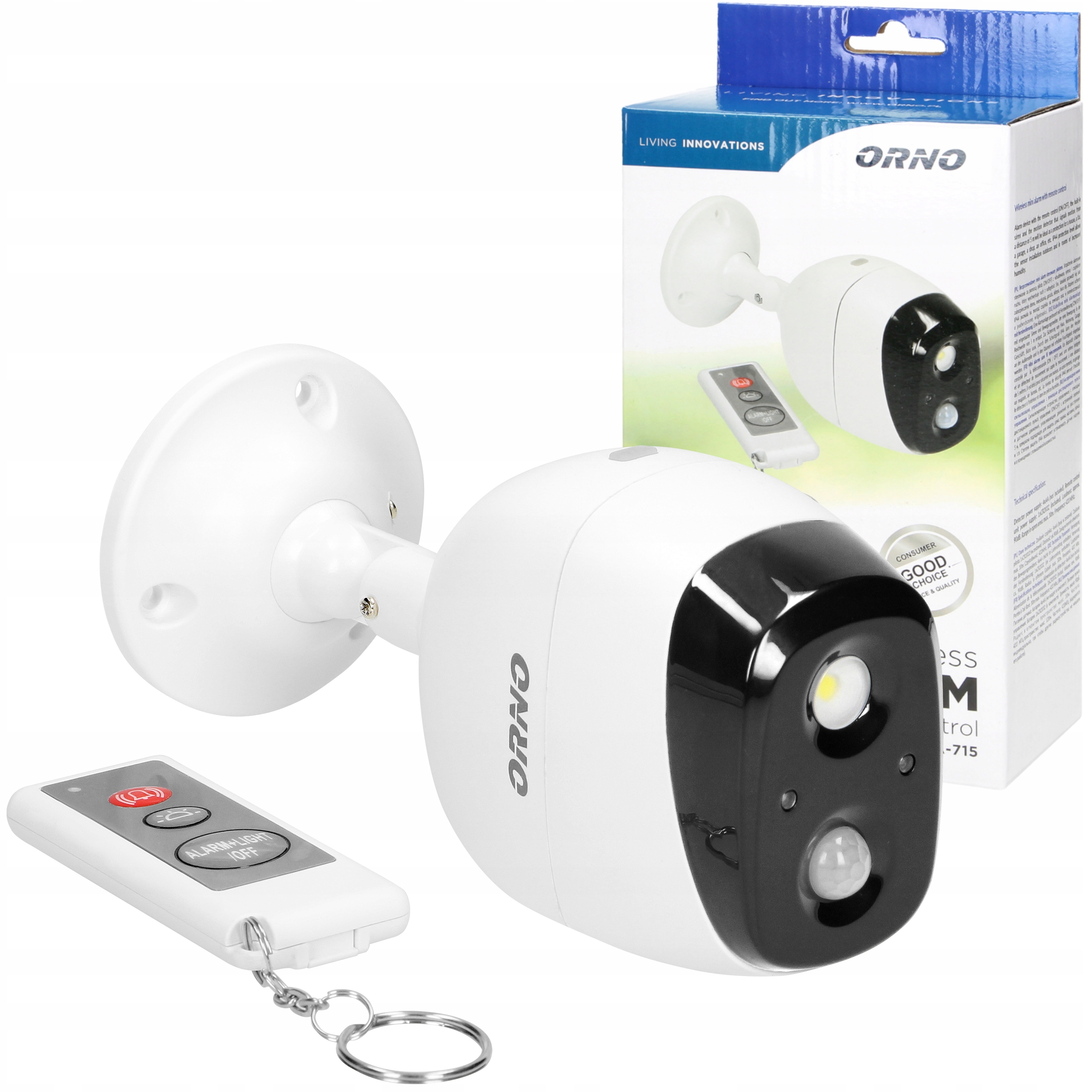 

Alarm Bezprzewodowy Syrena Mocna Lampa Pilot