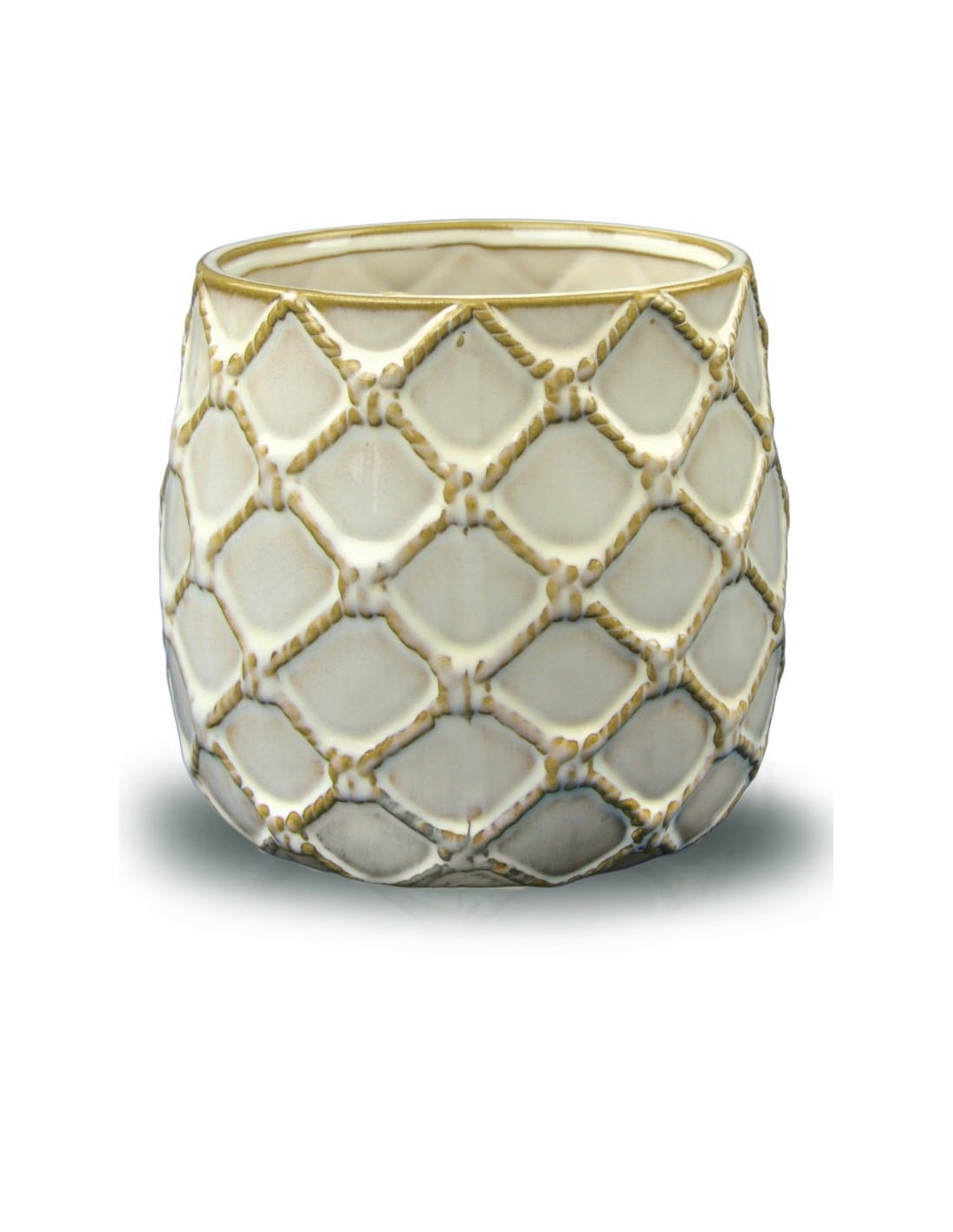 

Donica Osłonka ceramiczna beżowa