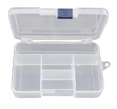 ORGANIZER POJEMNIK 5 PRZEGRÓDEK 14,5X9,8X3,3 CM