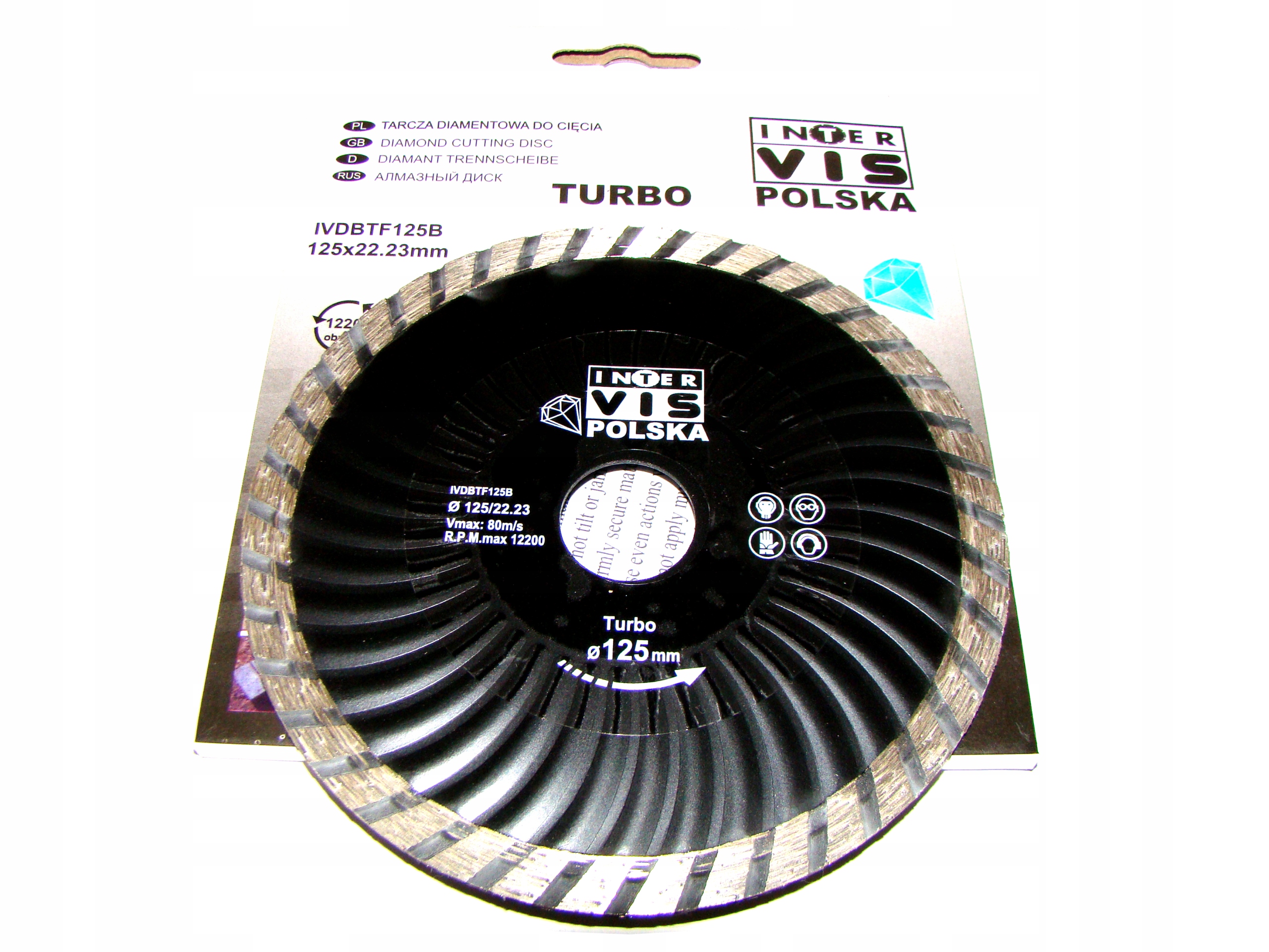 

Tarcza Diamentowa Turbo Wave Beton Zbrojony 125 MM