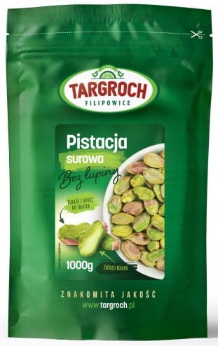 Pistacje całe orzechy Bez Łupiny 250 g X 2 Czekolada Dubajska Przekąska