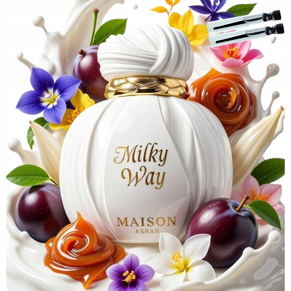 Perfumy Maison Asrar Milky Way 100ml 2 Próbki