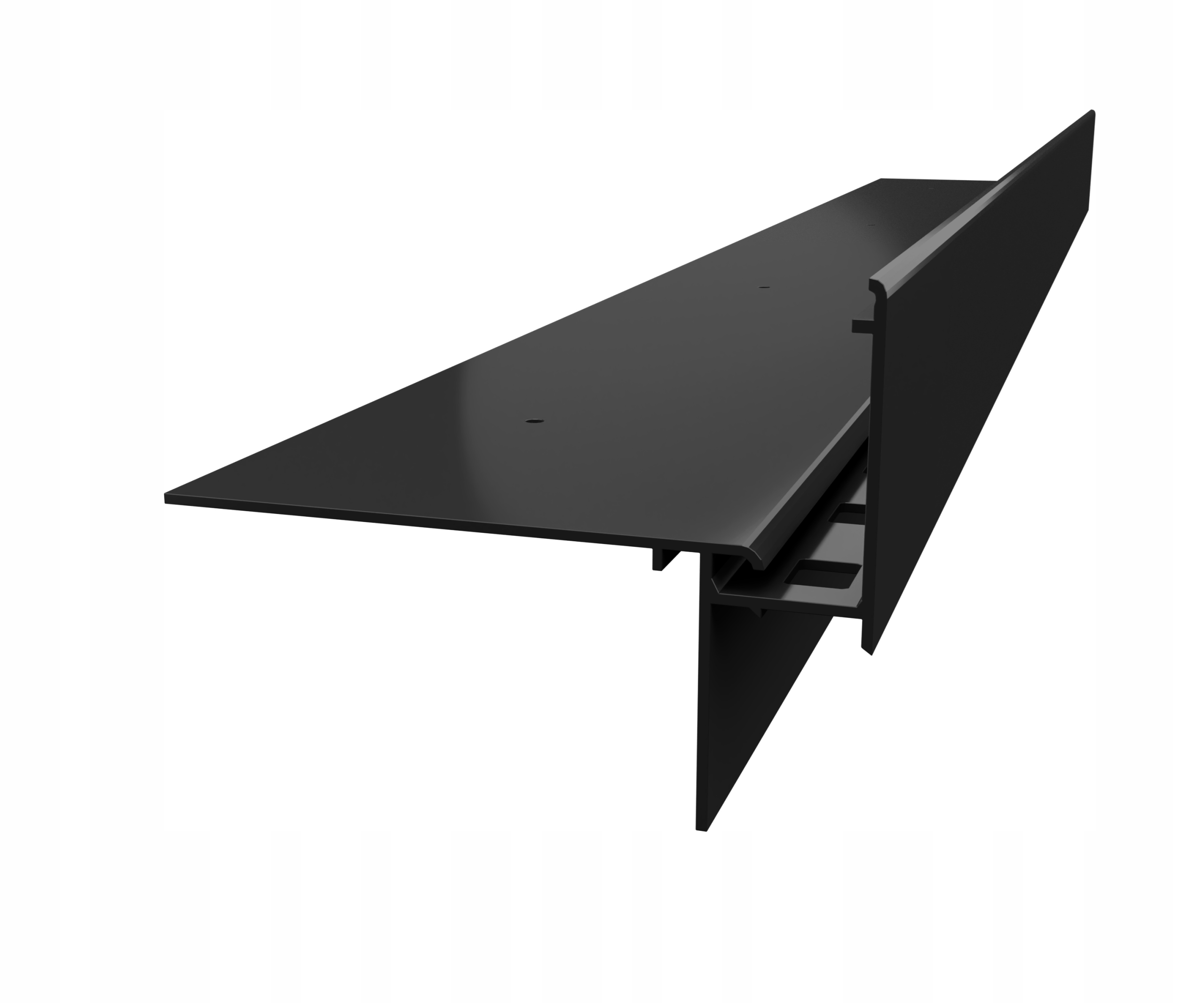 Digestořový profil W35 Plus Renoplast Černá Ral 9005