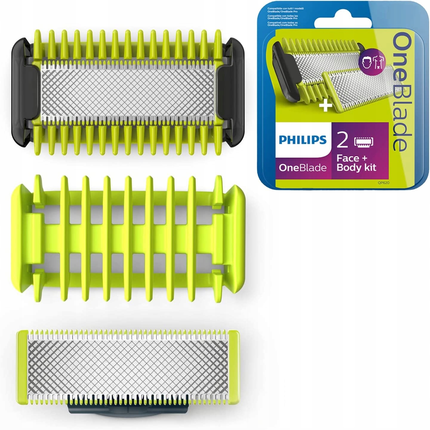 

2x Ostrza Philips OneBlade Face Body