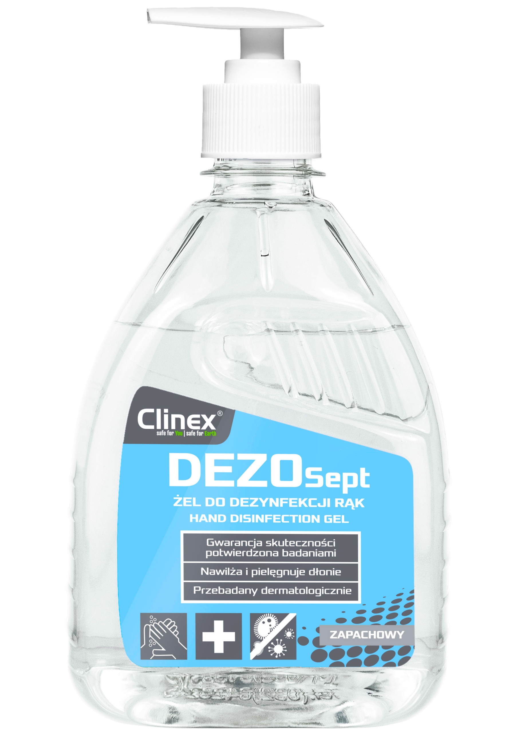 

Clinex DEZOSept żel do dezynfekcji rąk 500 ml