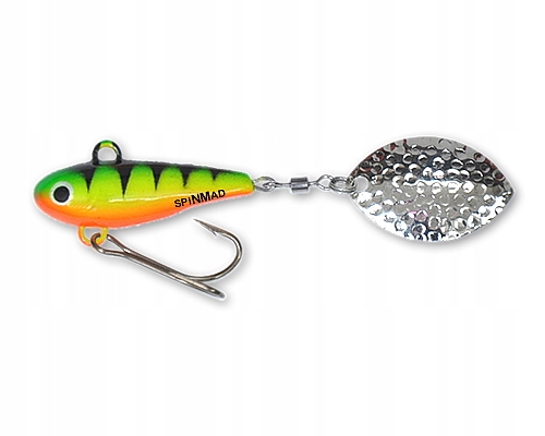 Wirujący ogonek SpinMad Jag 18g 8cm 0908 jigowanie 1szt. duże nizinne rzeki