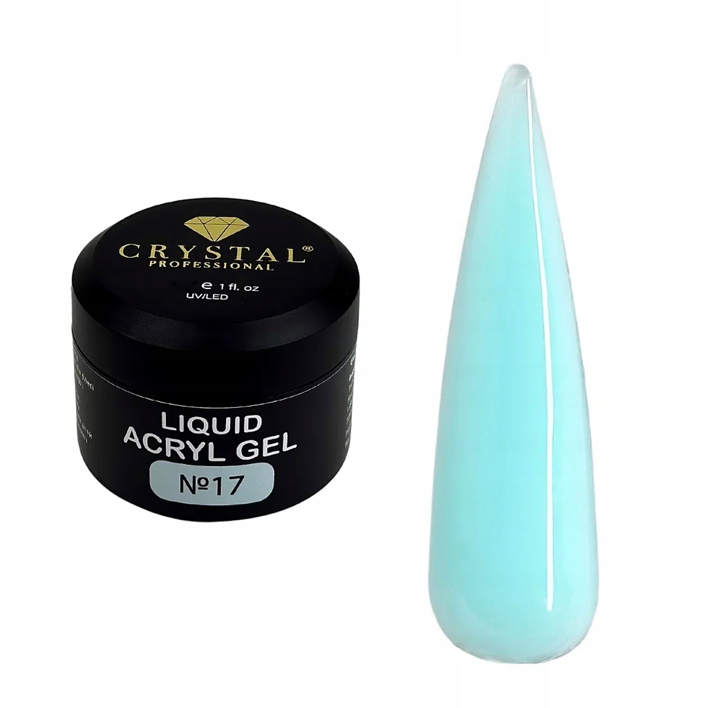 Liquid Acryl Gel #17 Crystal Professional Żel do wzmocnienia paznokci