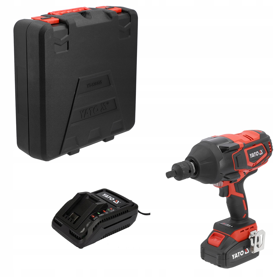 Akumulátorový rázový uťahovák Yato YT-828075 18V 2000Nm Bl 1x4Ah kufor