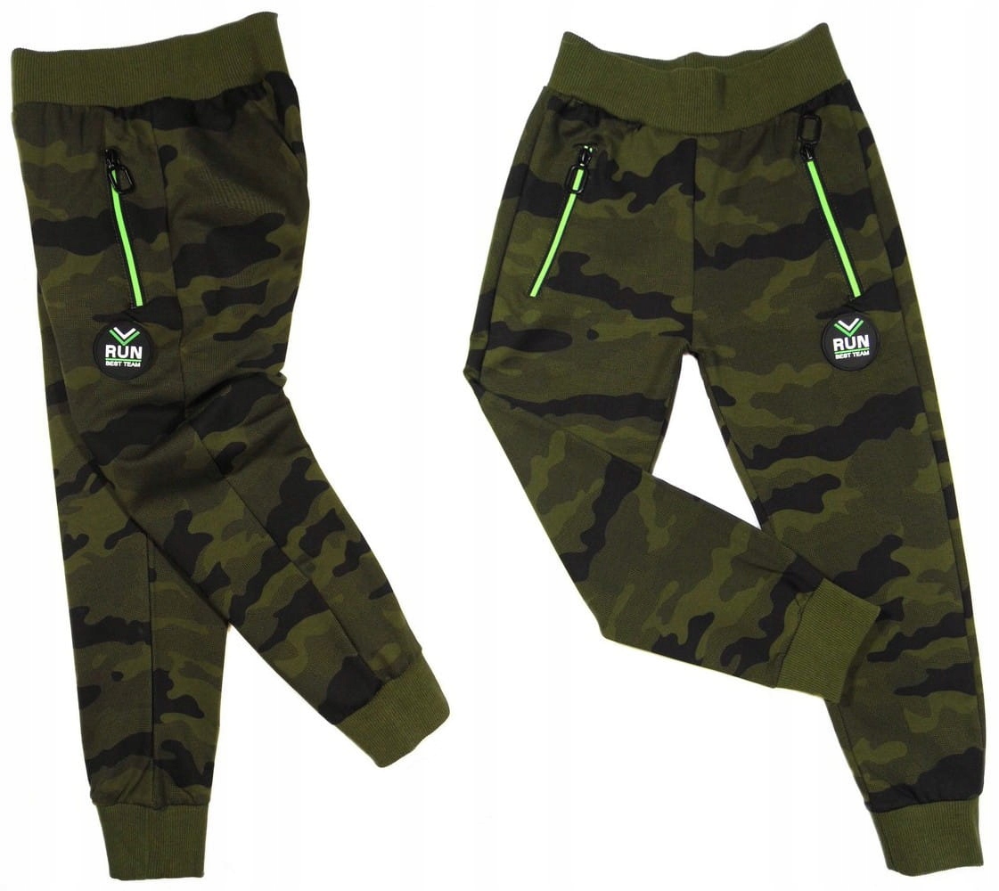 

Moro chłopięce spodnie dresowe 0049 Run 4A khaki