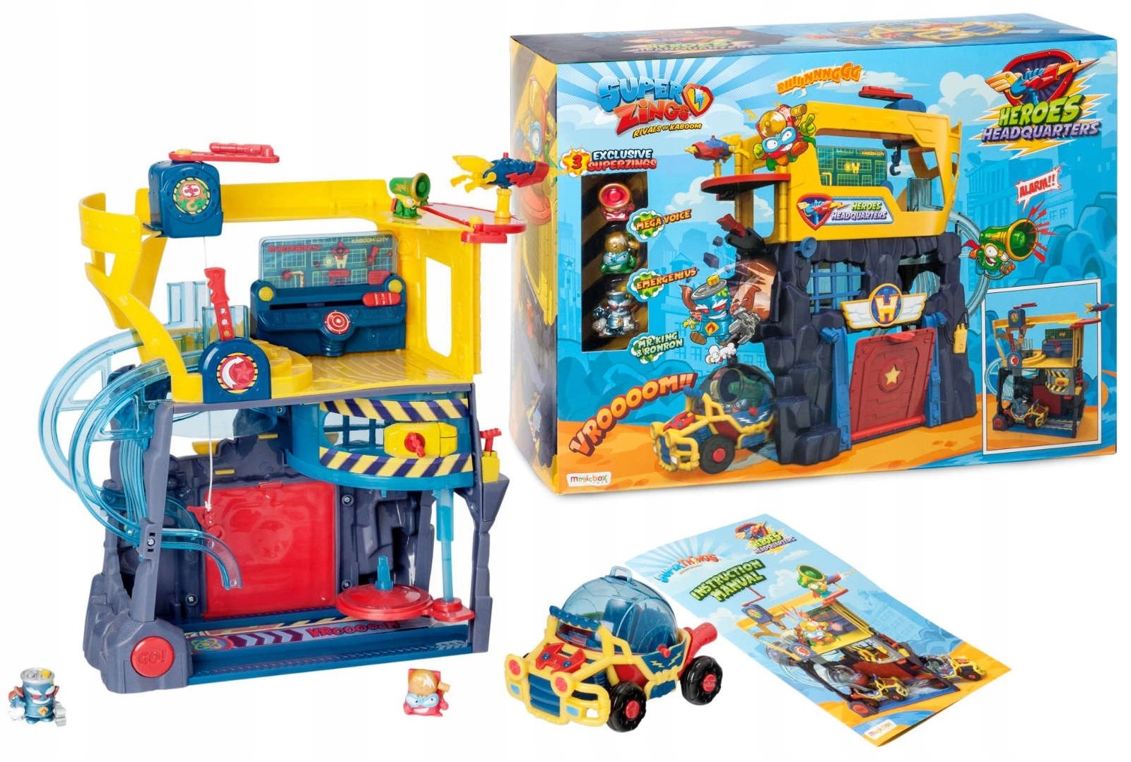 

Zabawka Magic Box SuperZings Heroes Headquarters