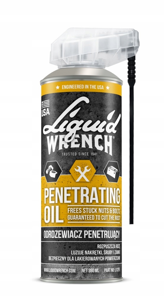Odrdzewiacz Liquid Wrench 380ML Z Aplikatorem