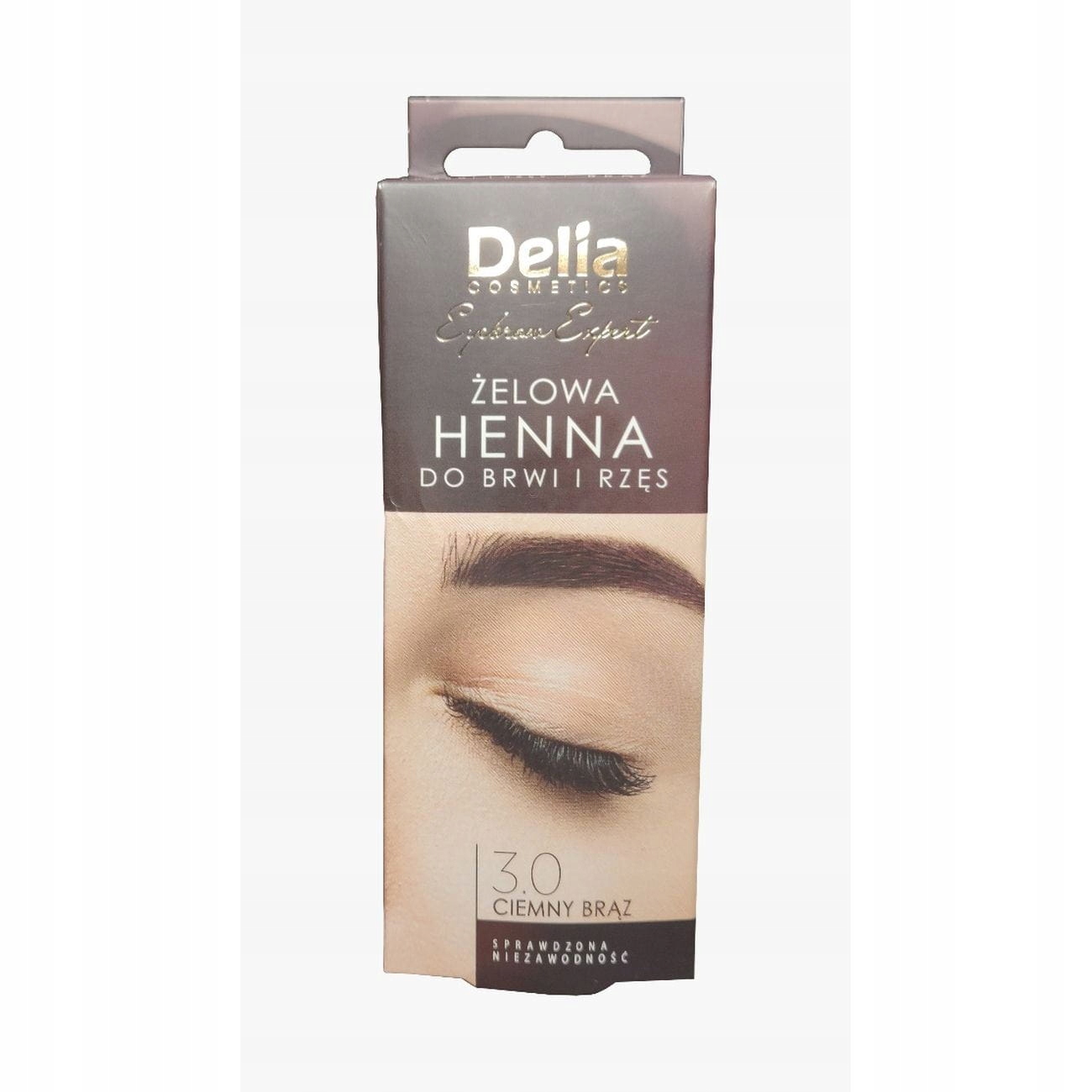 

Delia Henna Żelowa do brwi i Rzęs 3.0 Ciemny Brąz