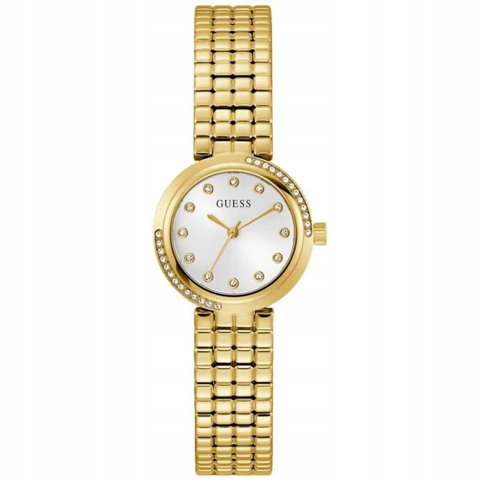 Dámské hodinky Guess GW0930L2 Zirkony zlaté