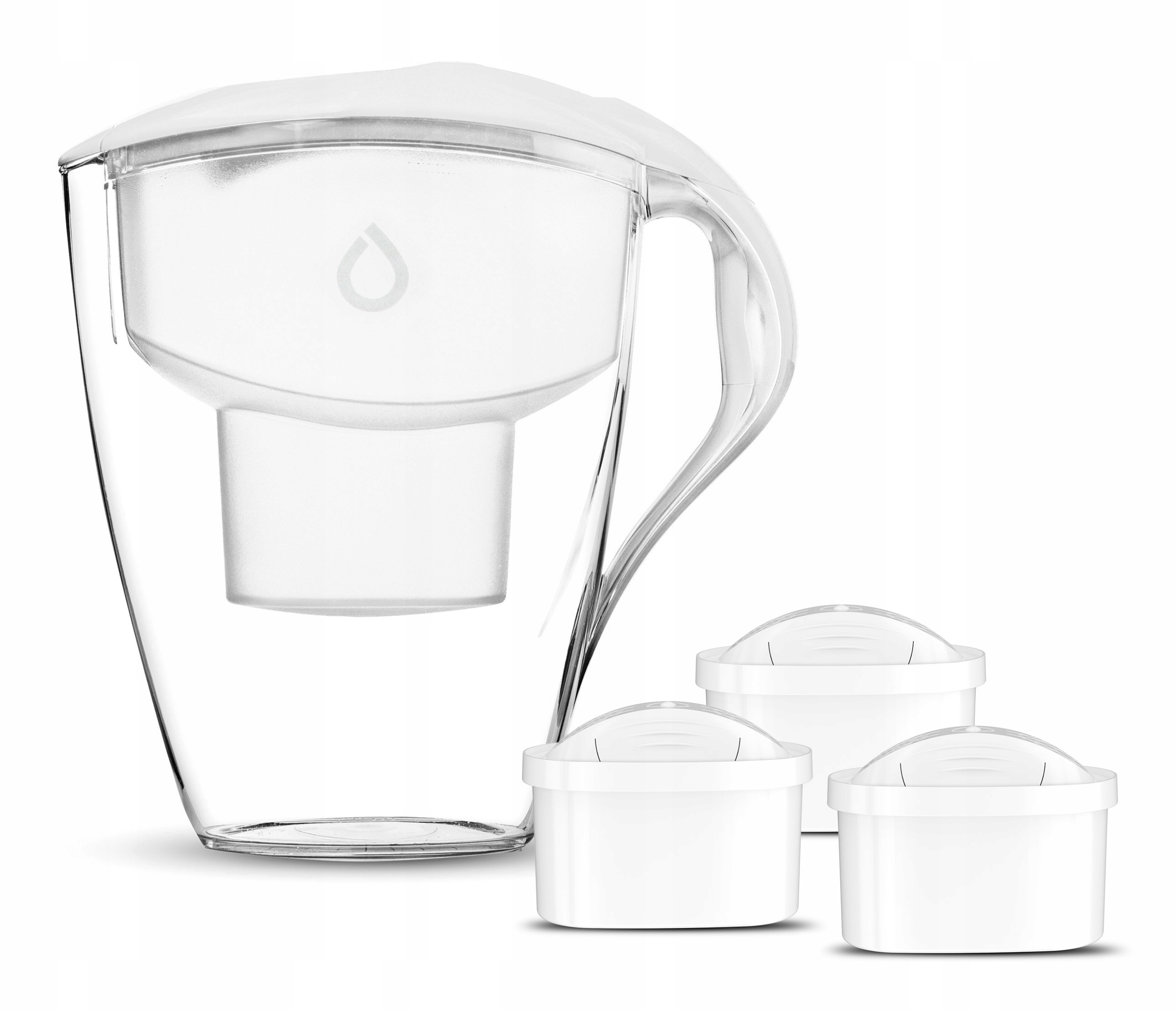 Dzbanek filtrujący Dafi Astra biały 3 filtry