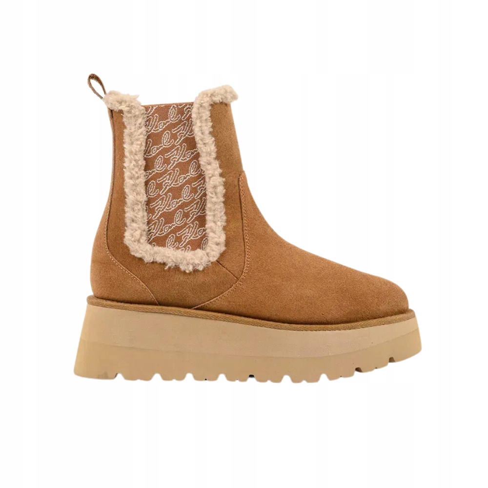 Karl Lagerfeld Dámské karamelové sněhule Skylar 38