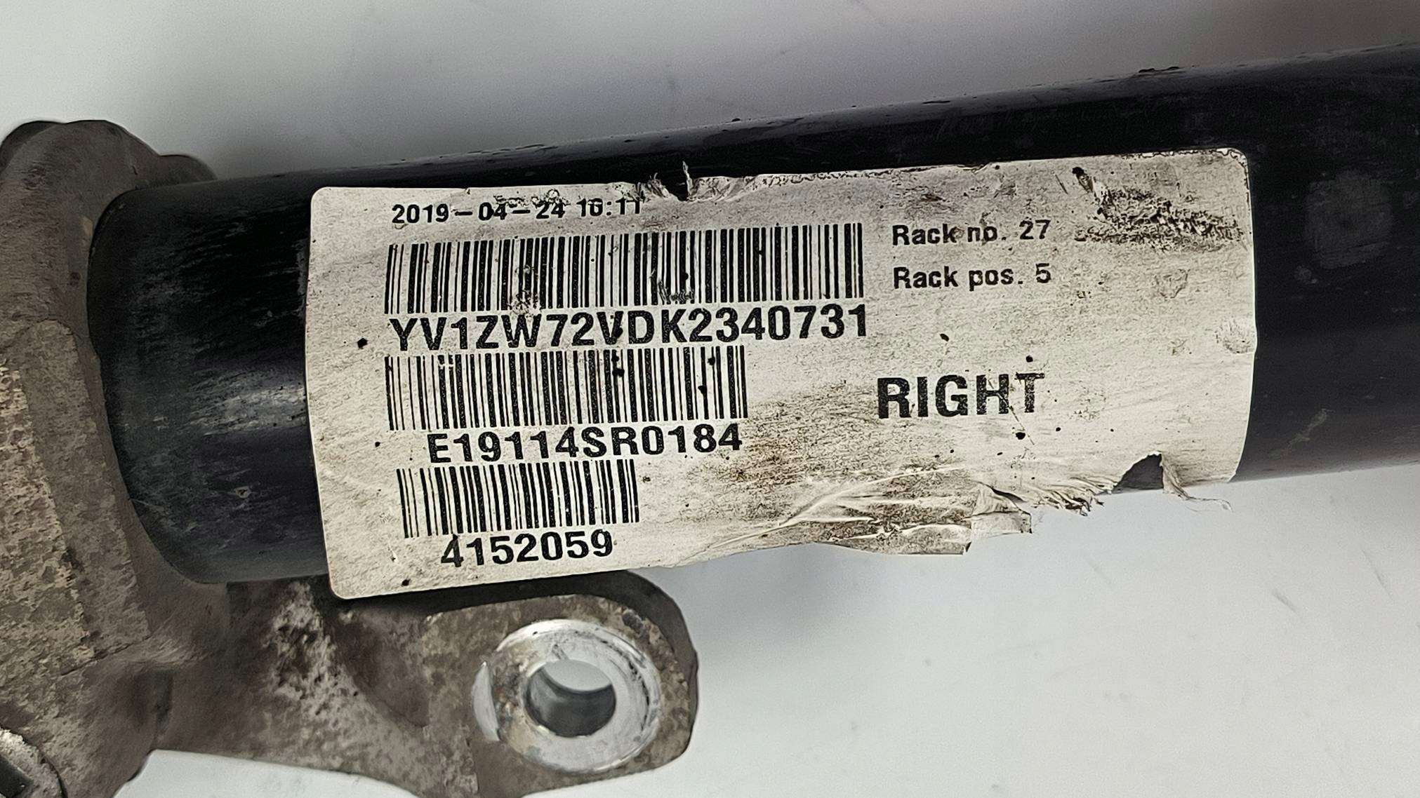shock absorber right front 31658473 VOLVO V60 II