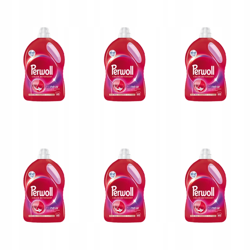 Perwoll Renew Color 3000 ml 60 praní X6
