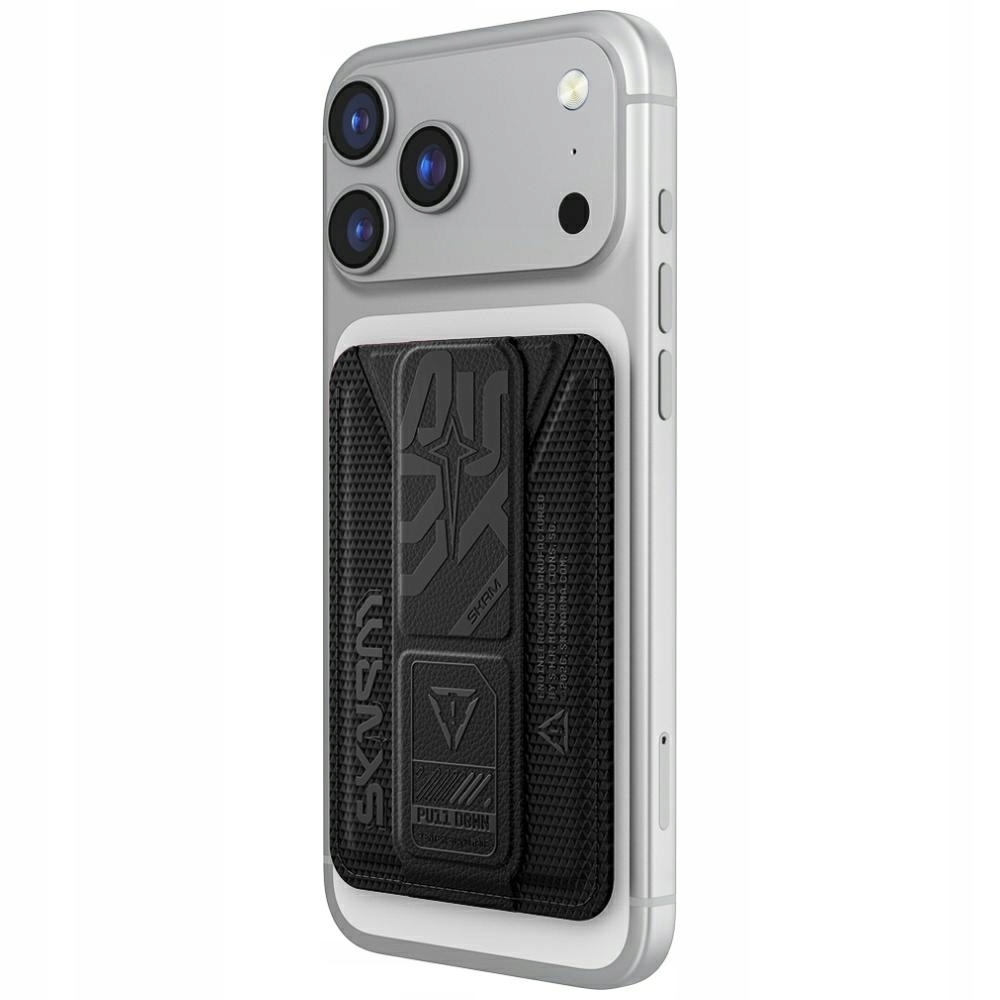 Peněženka Skinarma Kado Phantom Magnetic Cardholder Grip Stand černá