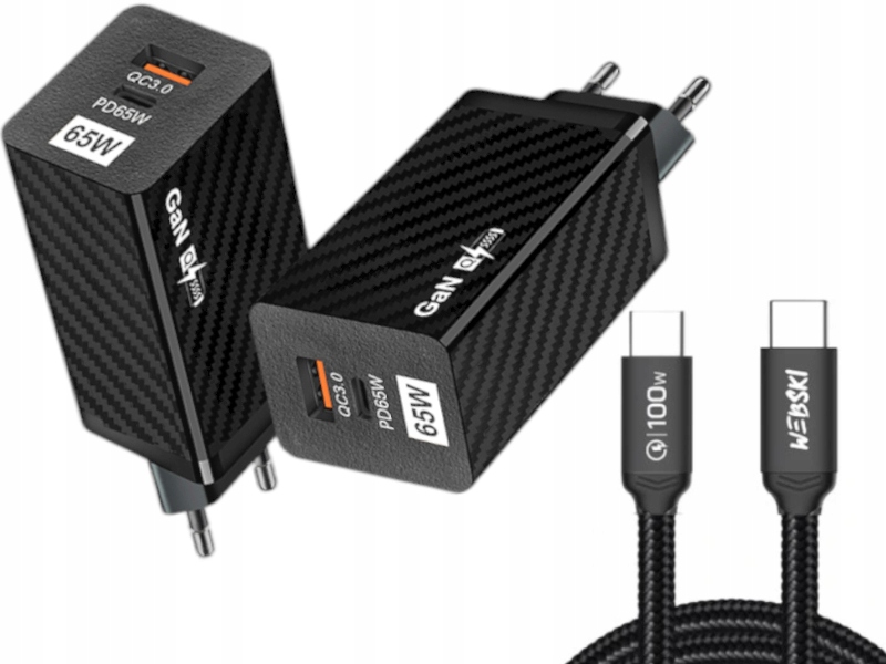 Velmi rychlá nabíječka rychlý Usb-c kabel 1 m