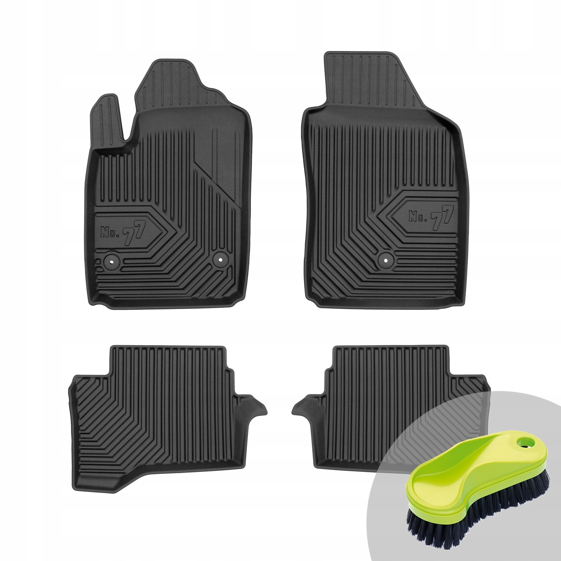 Frogum Autokoberce pro Fiat 500e I 2015-2020 kartáč