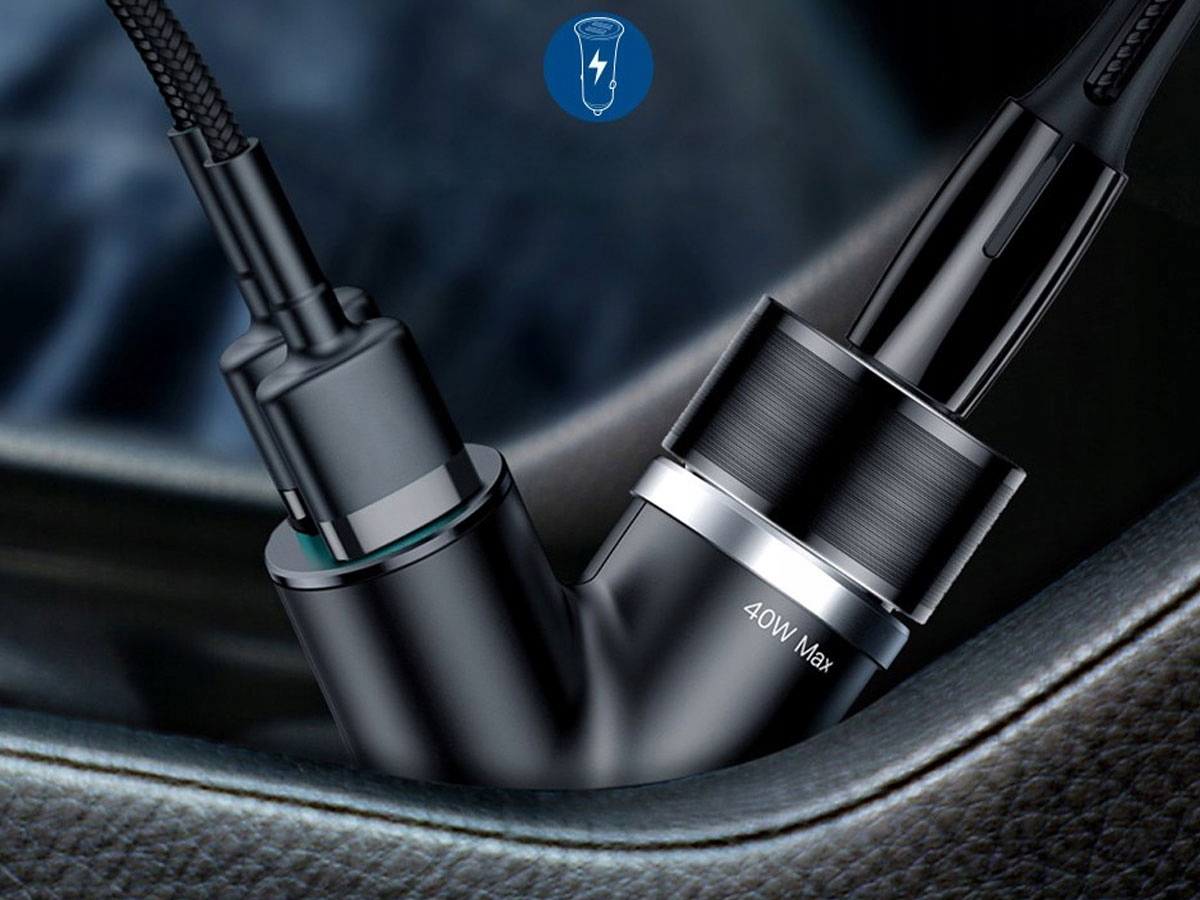 ŁADOWARKA SAMOCHODOWA USB ROZGAŁĘŹNIK ZAPALNICZKI Producent Baseus