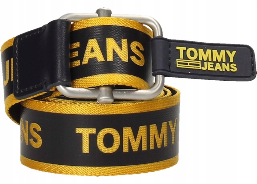 Tommy Hilfiger Pásek AM0AM06222 80 cm Tjm Logo Tape Rev Web Belt 3.5