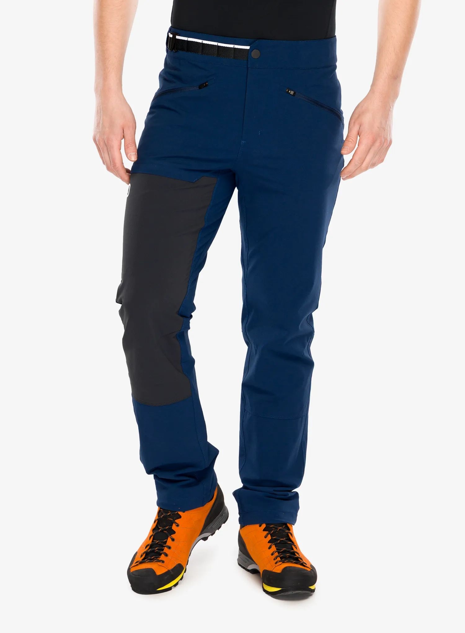 Spodnie softshell Ortovox Brenta Pants deep ocean/deep ocean M