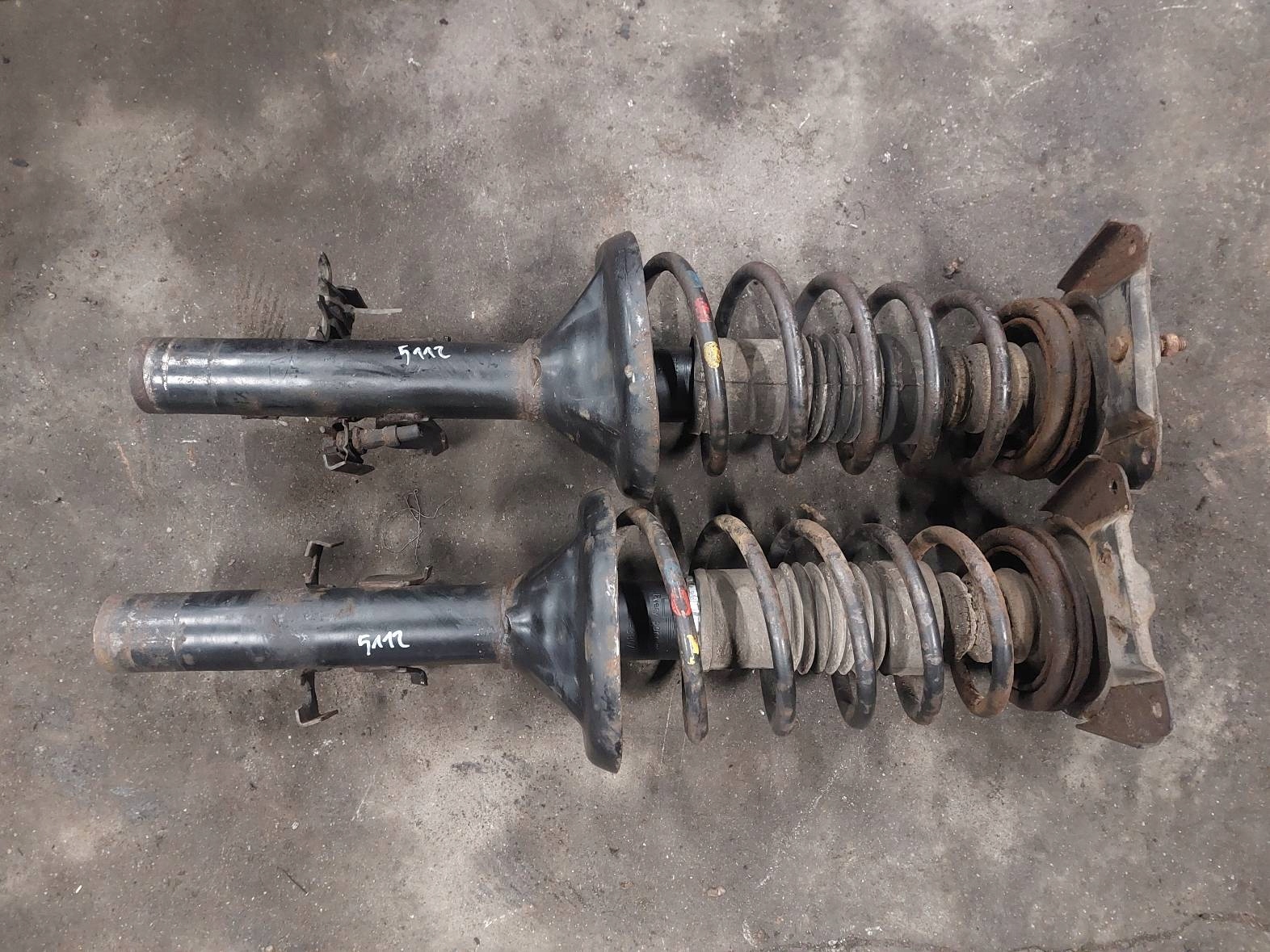 shock absorber + spring left front + right front FORD MONDEO MK1