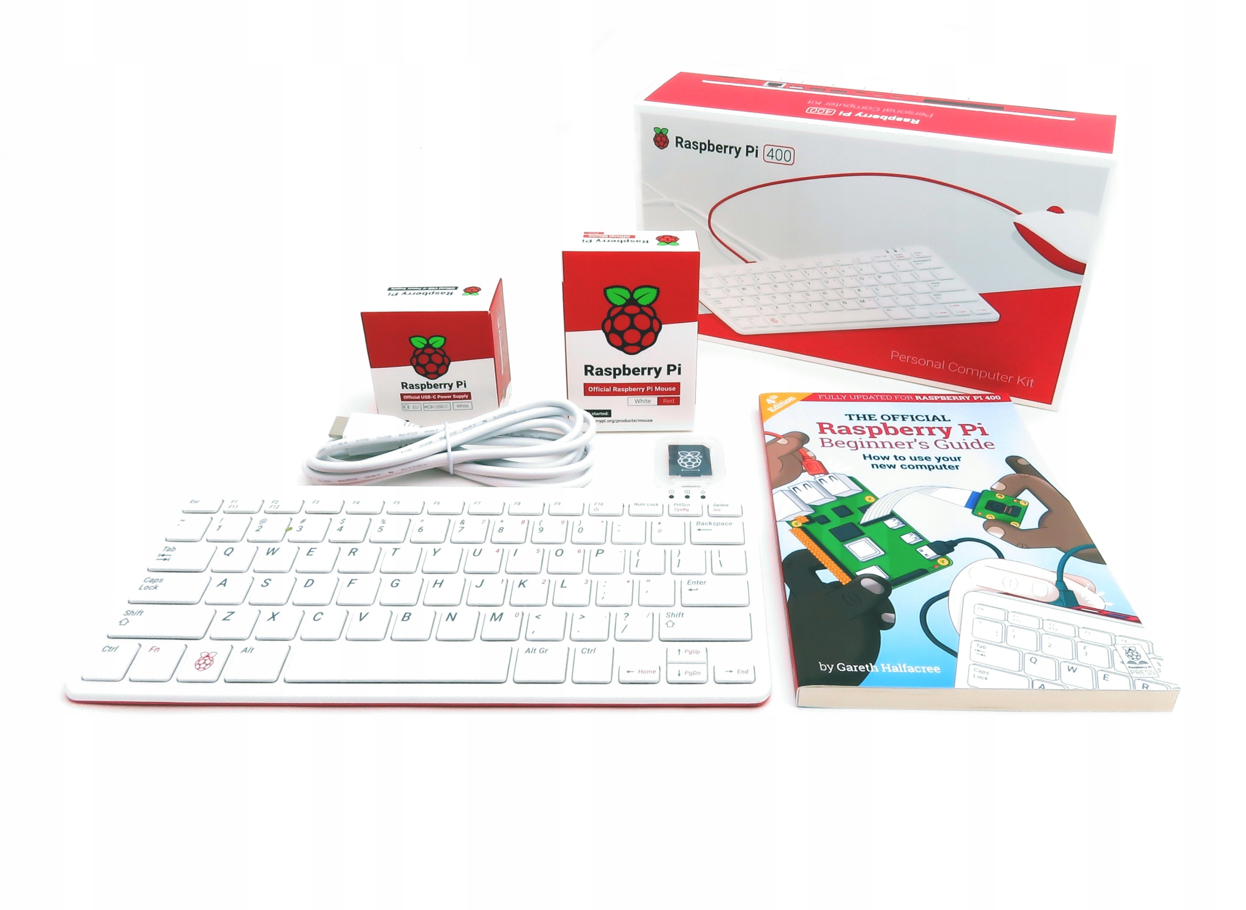 Raspberry Pi 400 Personal Computer Kit Zestaw