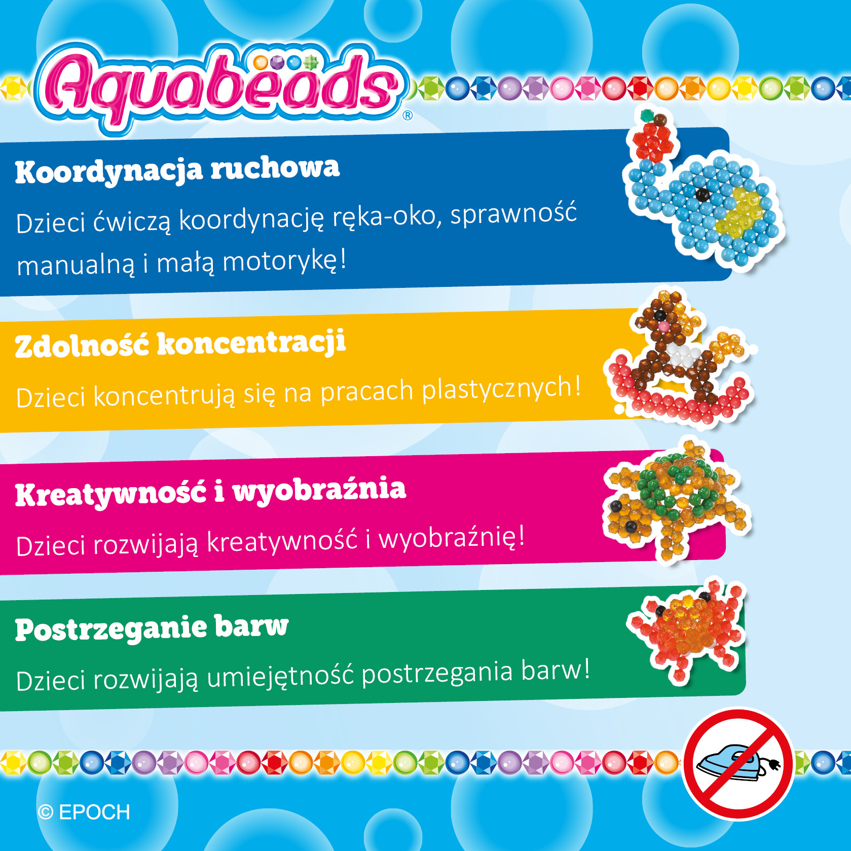 Aquabeads Olśniewający Disney Princess 31606 Szerokość produktu 21 cm