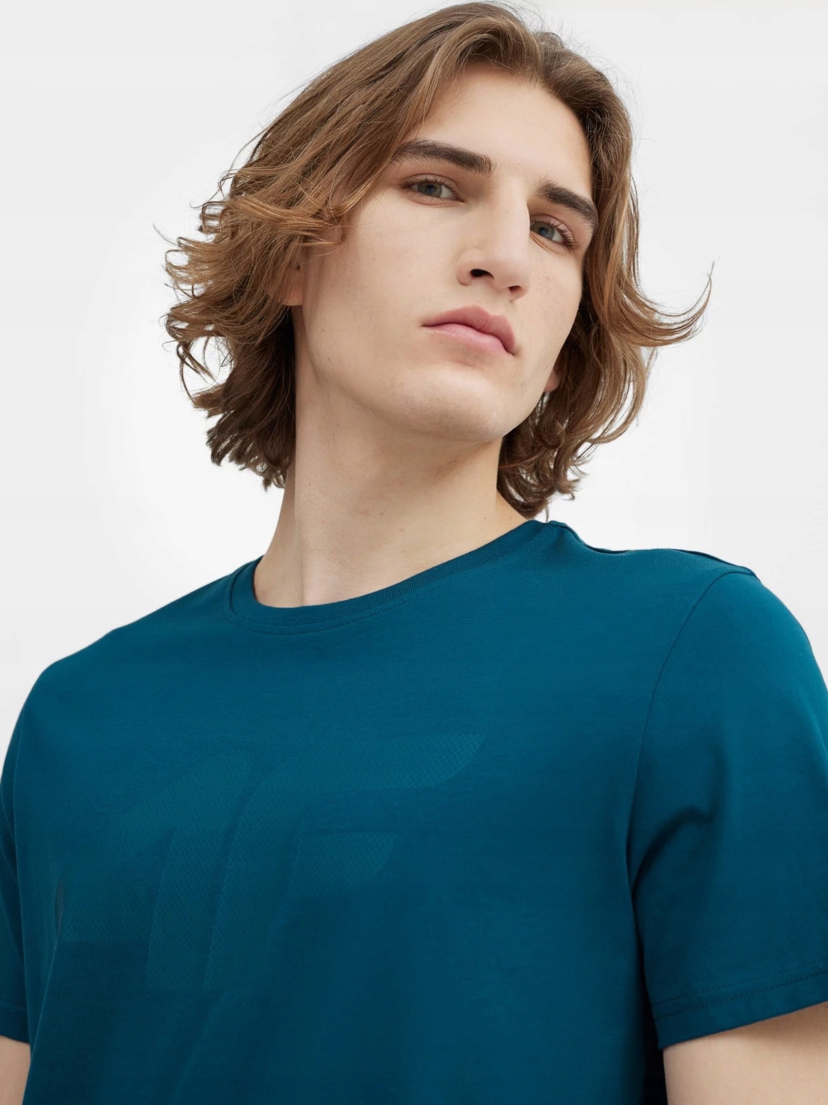 SPORTOWY T-SHIRT 4F KOSZULKA BAWEŁNIANA NA TRENING Kolekcja 4FSS23