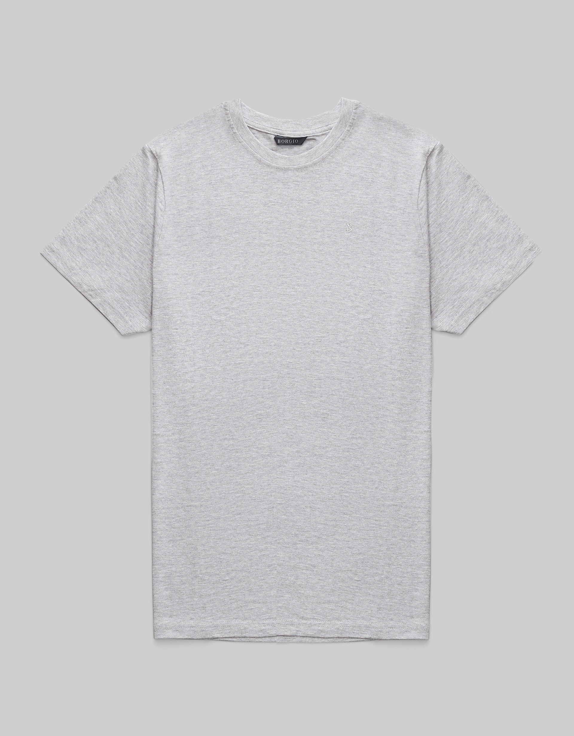 

koszulka bawełniana t-shirt męski como szary s