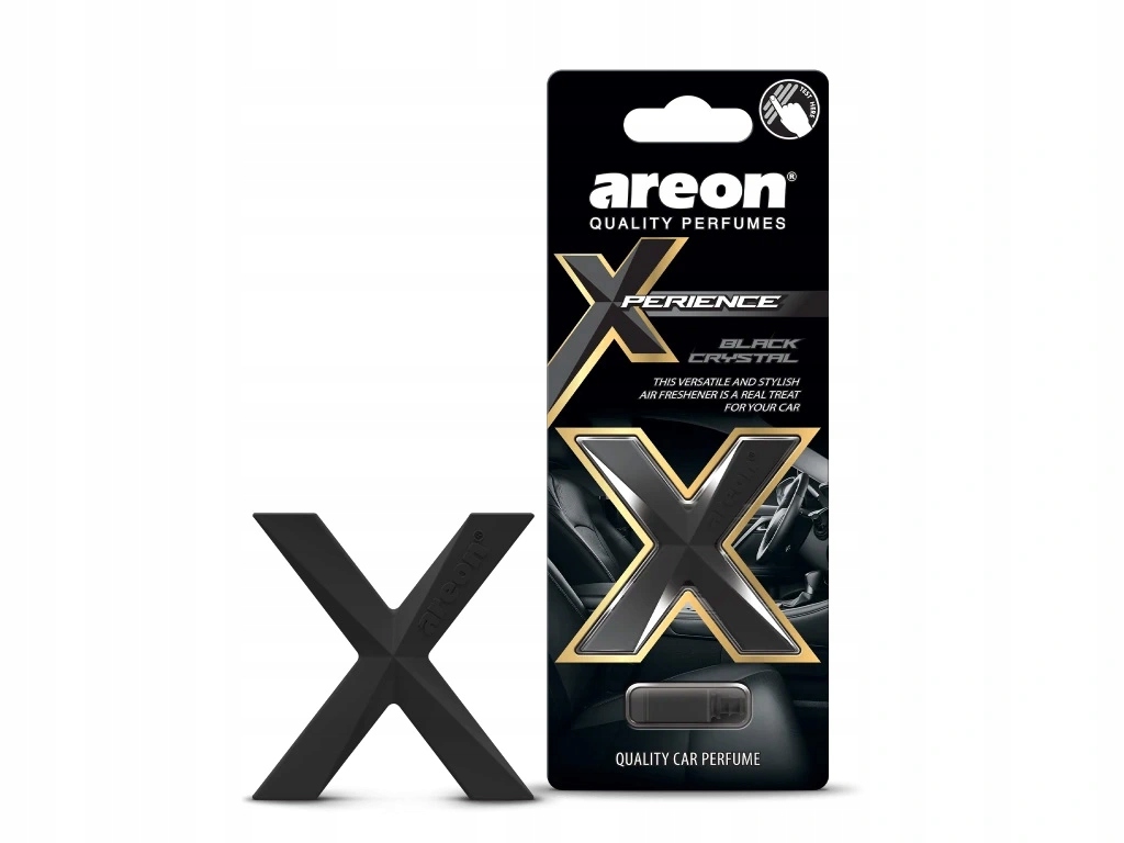 Zapach samochodowy Areon Xperience Black Crystal do nawiewu