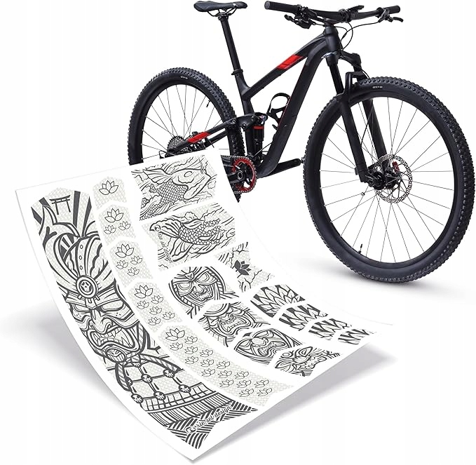 Riesel Design Frame:Tape 3000 fólie krytka rámu jízdního kola 17 tvarů