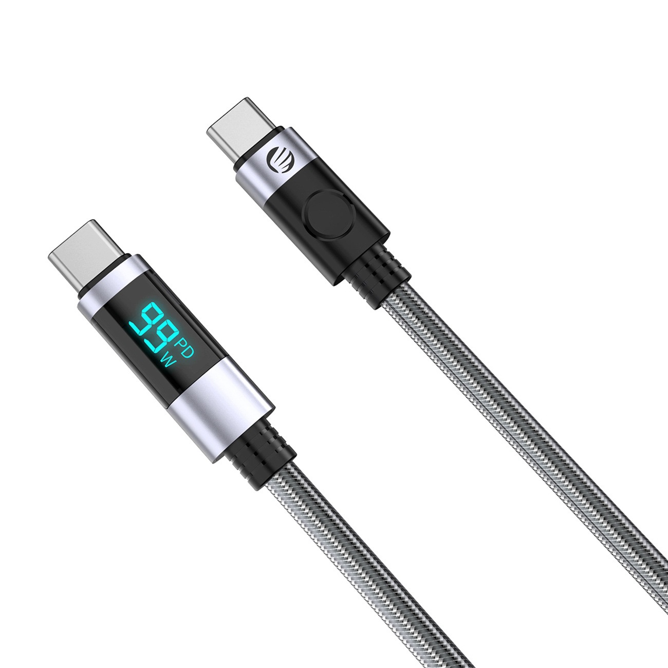 Kabel Orico LDC2C Usb- C Usb- C Pd 100 W z wyświetlaczem Led 480 Mb/ s 2