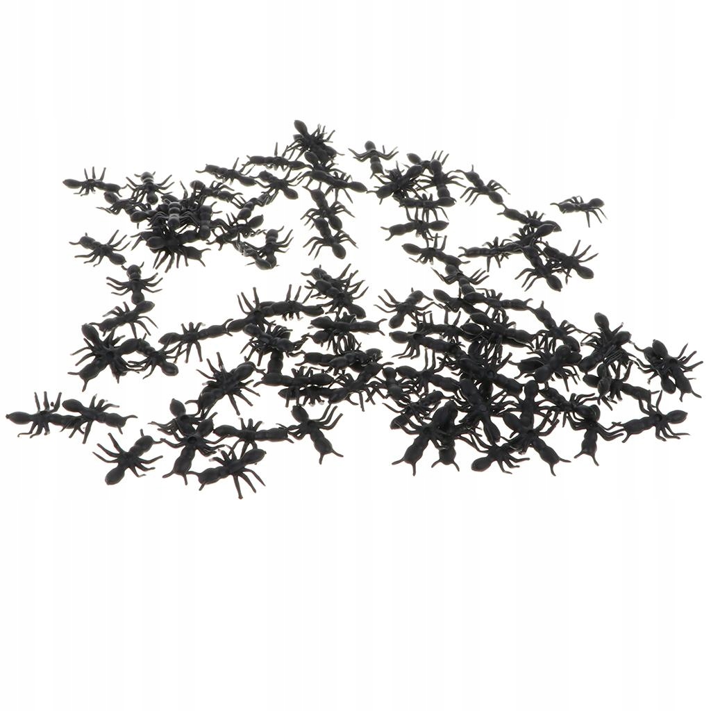 

100 Czarna plastikowa figurka zabawkowa, upominki