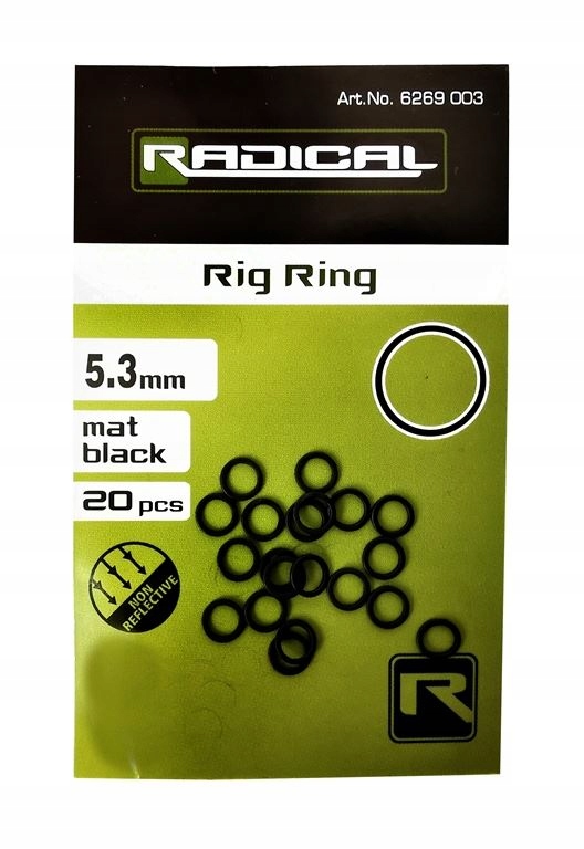 

Radical Kółko łącznikowe mat black non reflective