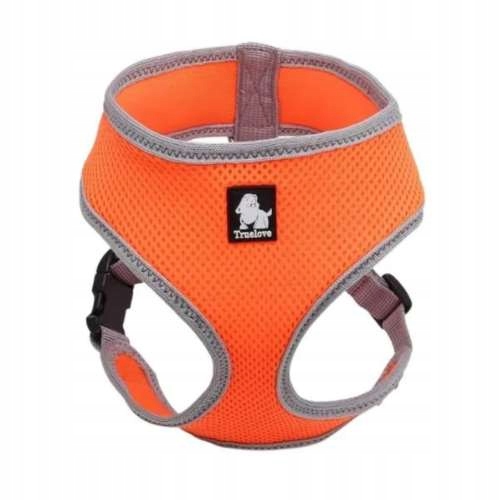 Levně Beztlakové postroje pro psa puppy L oranžové