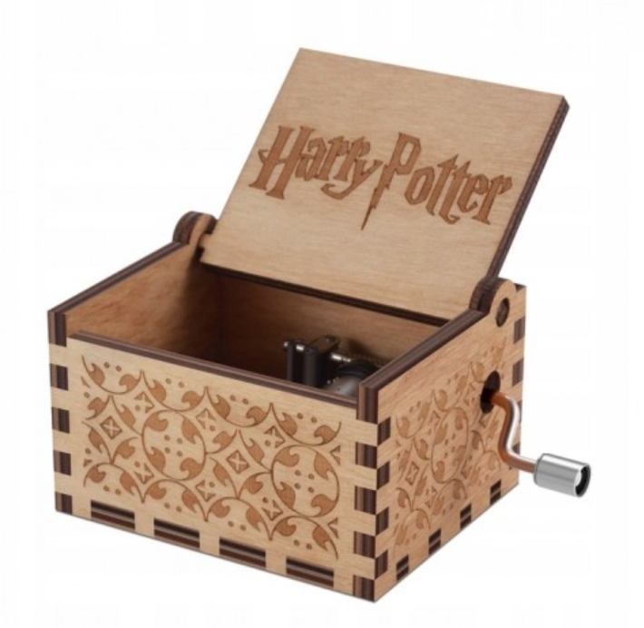 

Pozytywka Drewniana Na Korbkę Harry Potter