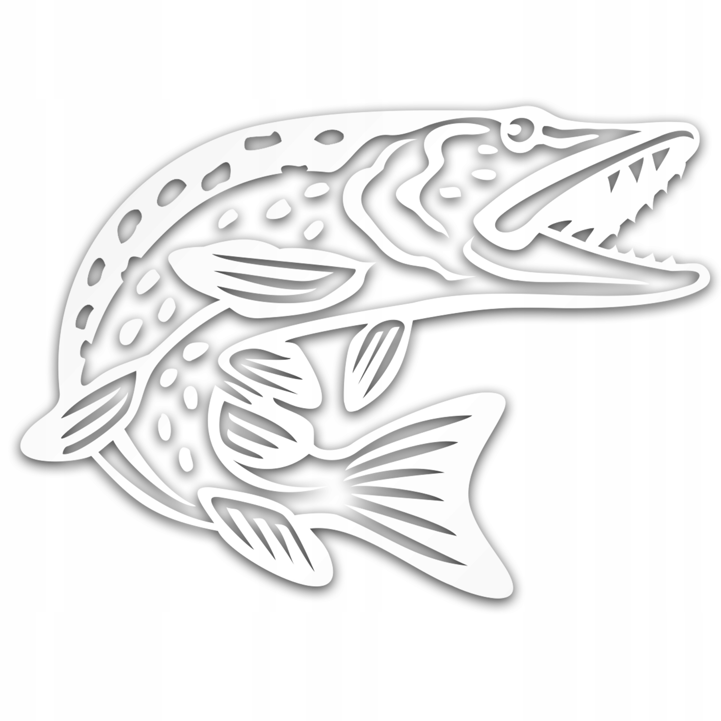 

Nalepka Szczupak Odblask Na Auto Dla Wędkarza