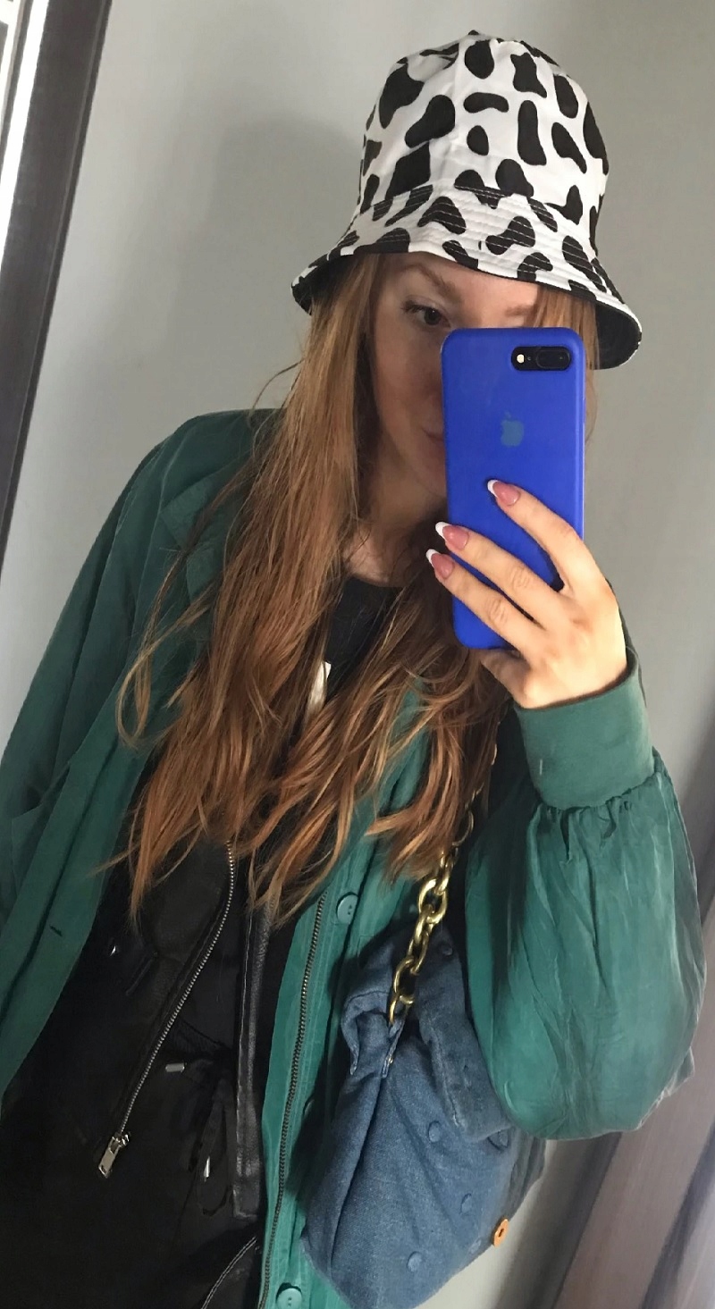 KAPELUSZ RYBACKI DWUSTRONNY BUCKET HAT KROWA Model Bucket Hat